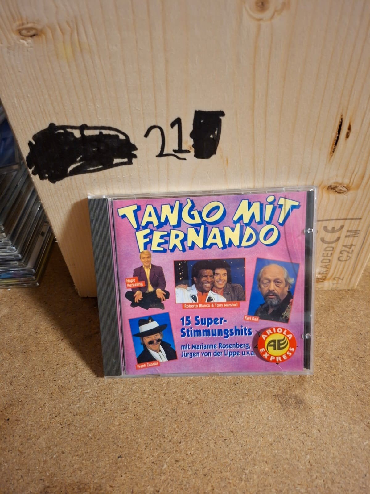 Tango mit Fernando - 15 Super-Stimmungshits CD, Gebruikt, Pop, Ophalen of Verzenden, Verzamelalbum