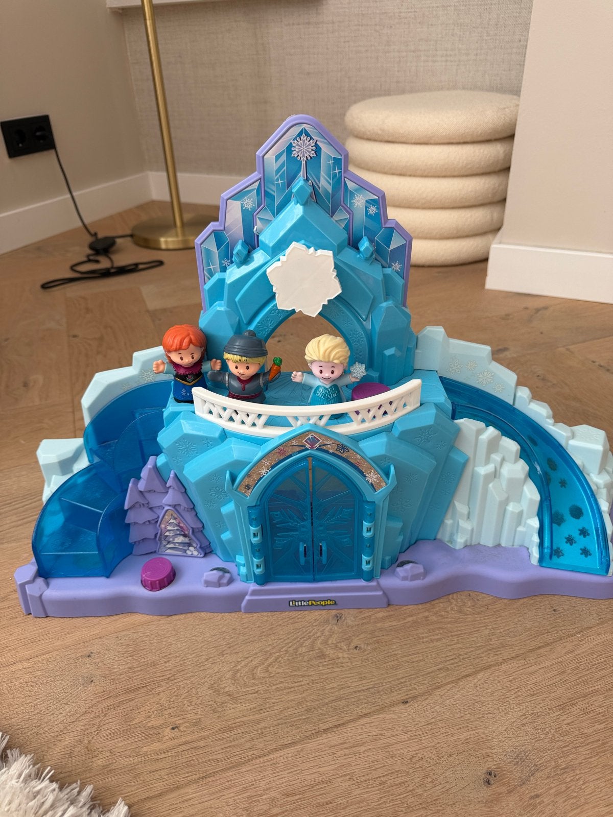 Little People Disney Frozen Elsa's IJspaleis, Ophalen of Verzenden, Zo goed als nieuw, Jongen of Meisje