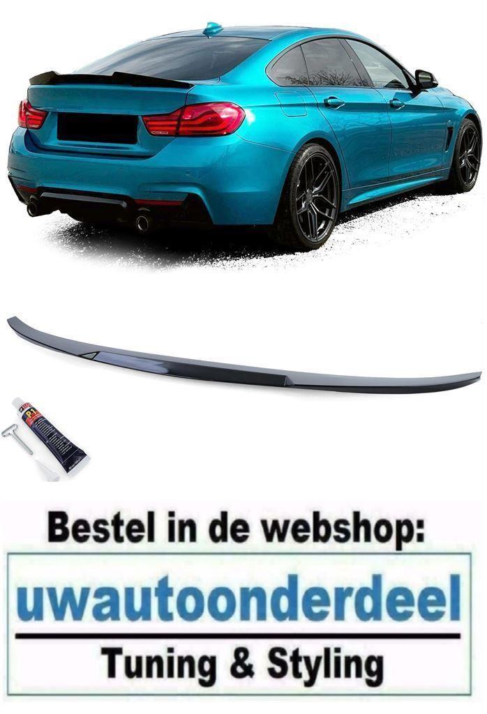 Spoiler Achterklep Evo Styling Geschikt Voor Bmw 4 Serie F36, Auto diversen, Tuning en Styling, Verzenden