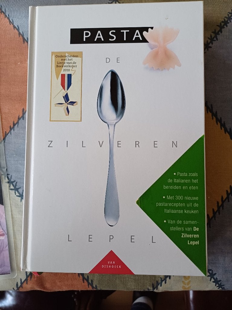 De Zilveren Lepel Pasta Hardcover, Ophalen, Gelezen, Zilveren lepel Dishoeck, Italië
