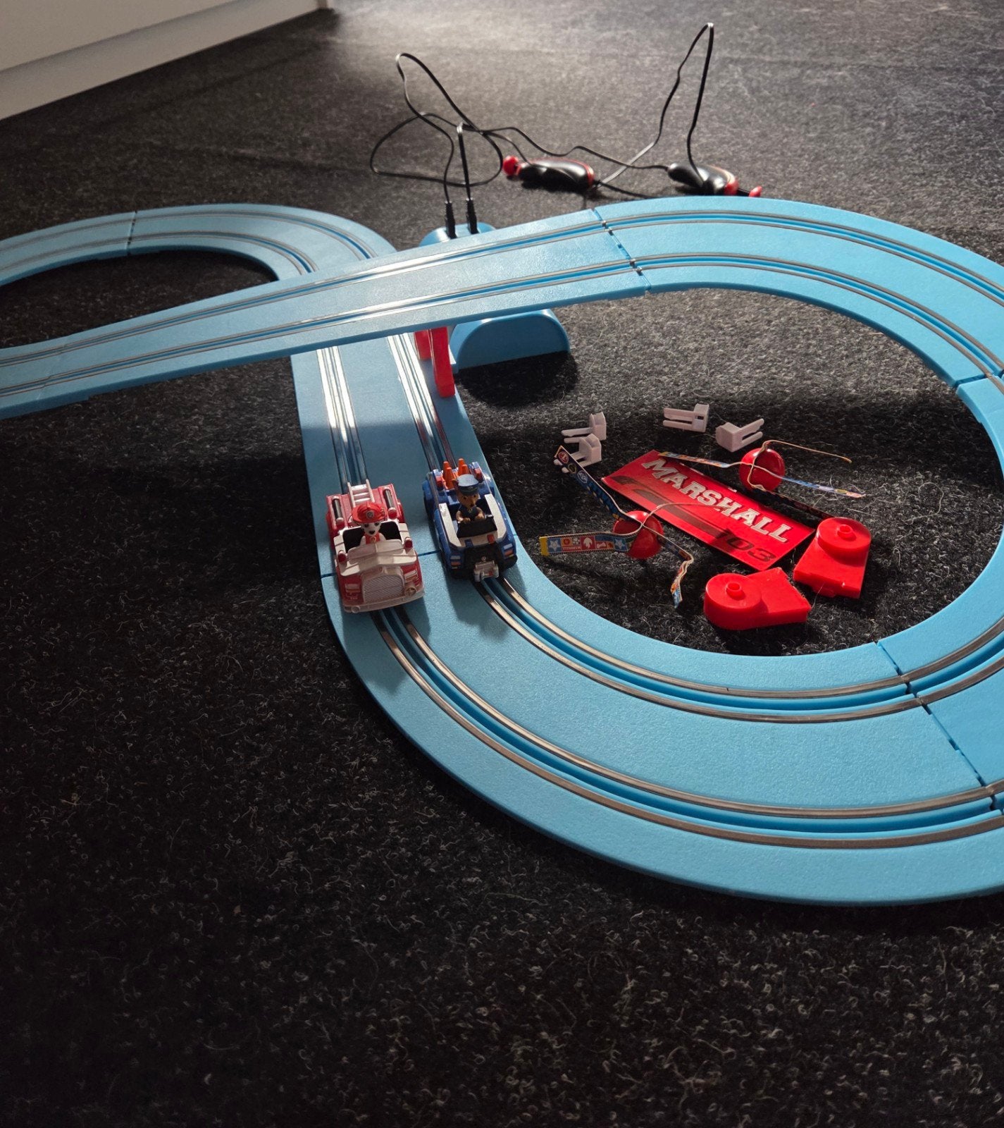 Carrera Paw Patrol Racebaan - Elektrisch, Zo goed als nieuw, Ophalen, Gebruikt, Elektrisch, Carrera