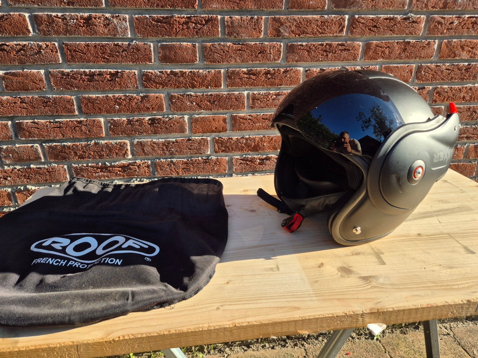Roof Boxer - Maat XL, Systeemhelm, Heren, XL, Tweedehands