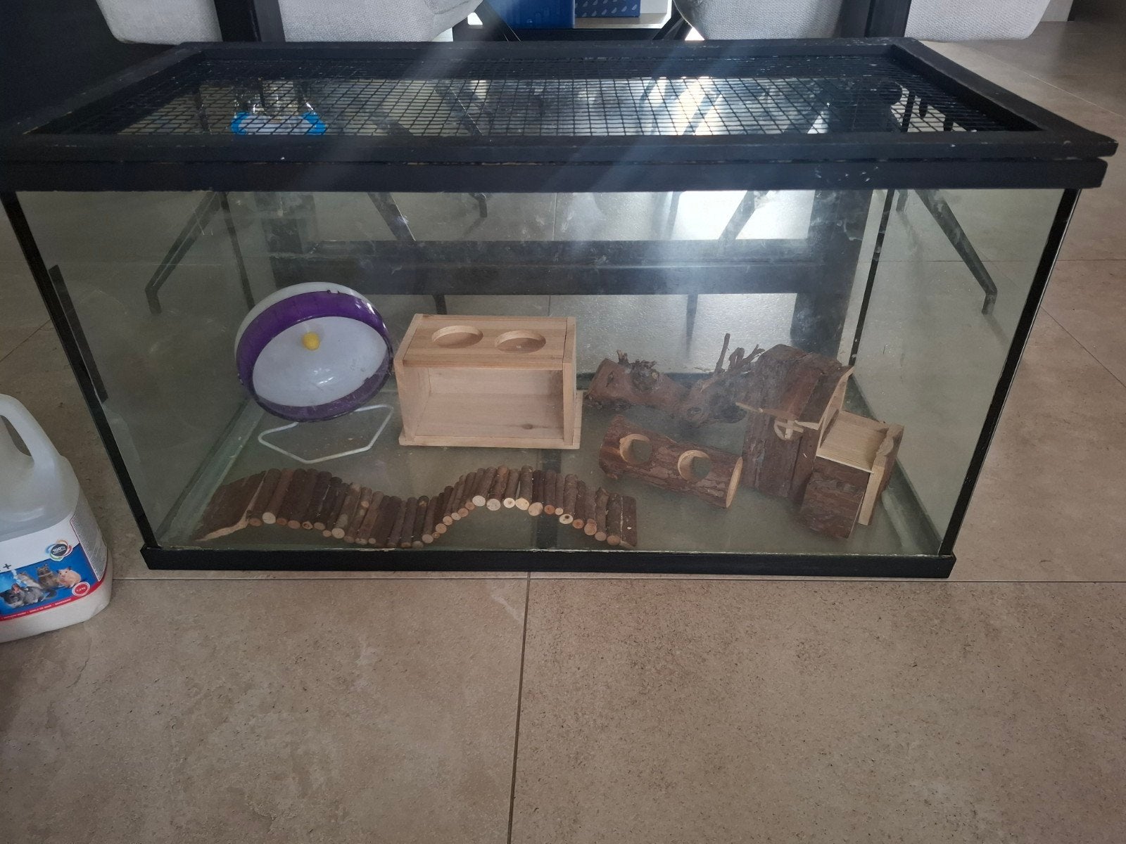 Hamster kooi aquarium, Kooi, Minder dan 75 cm, Hamster, Ophalen