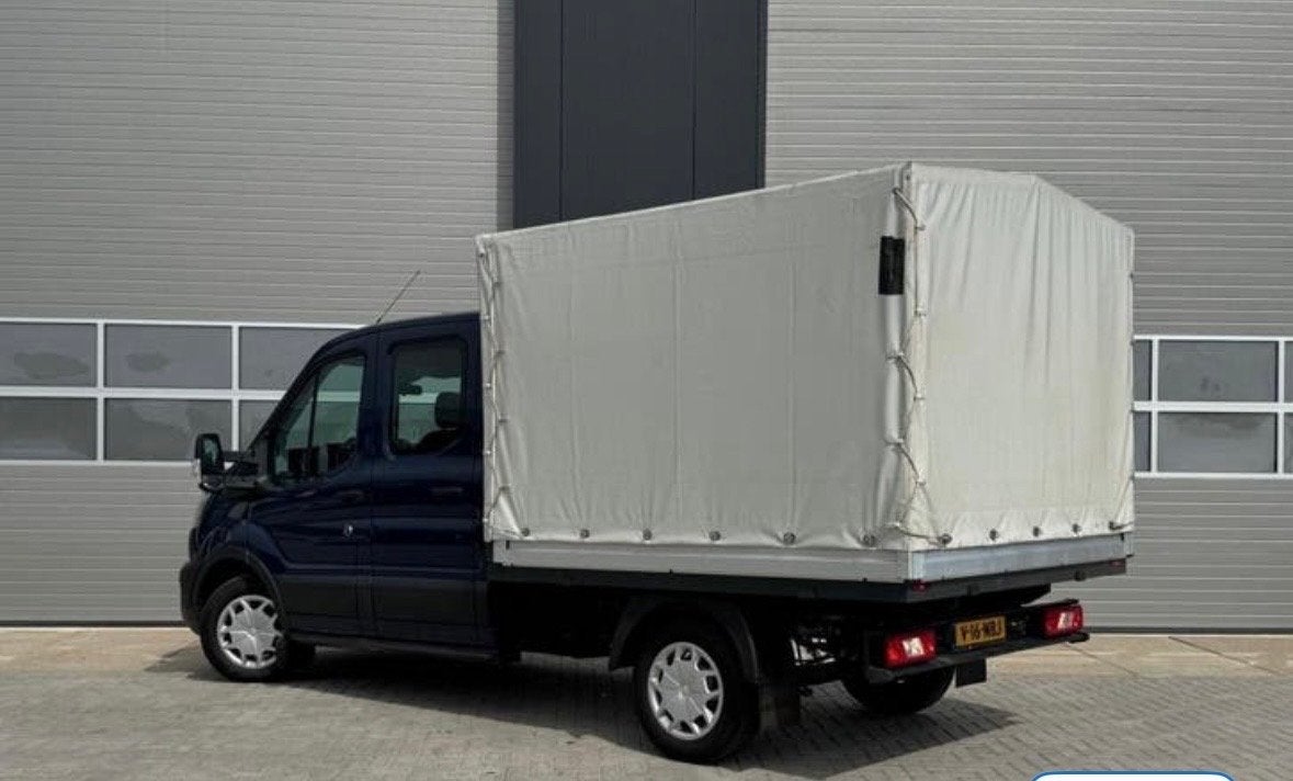 Ford Transit Pick-up Huifopbouw compleet (huif + frame), Ophalen, Gebruikt, Achterklep, Ford