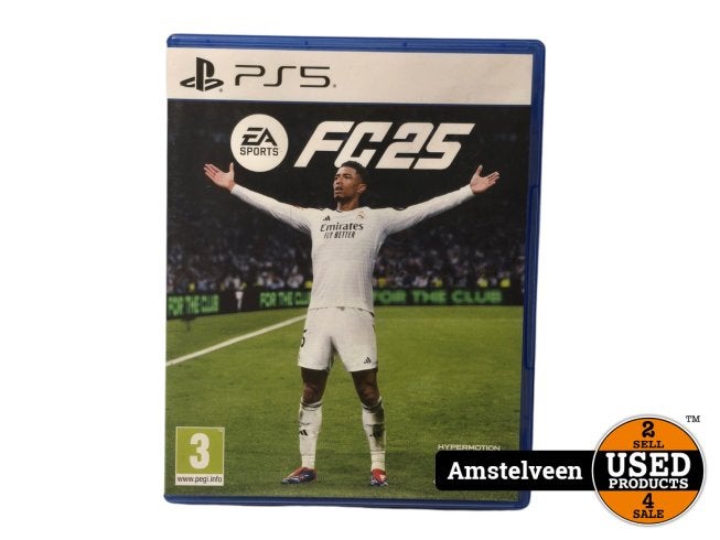 Playstation 5 Game: FC25, Sony, Gebruikt, Support@sony.com, 1-7-1 Konan, Minato-ku
Tokyo 108-0075
Japan