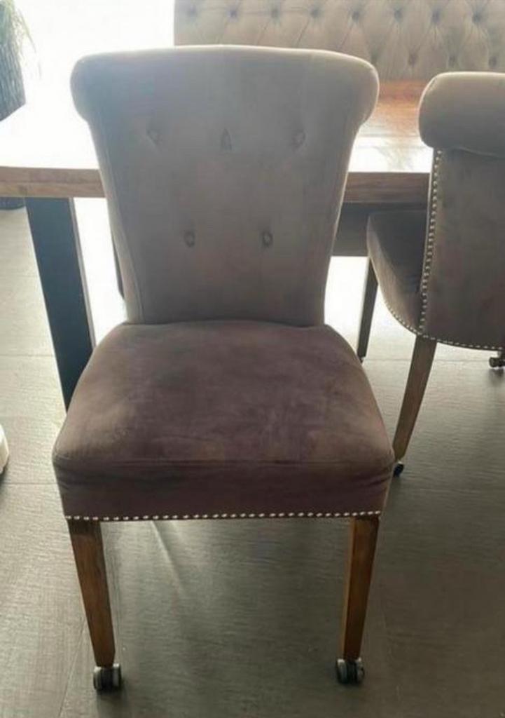 3 nette eetkamerstoelen, Huis en Inrichting, Stoelen, Ophalen, Zo goed als nieuw, Drie
