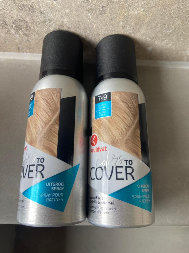 Color to cover donkerblond, Sieraden, Tassen en Uiterlijk, Ophalen, Zo goed als nieuw, Haarverzorger of -hersteller