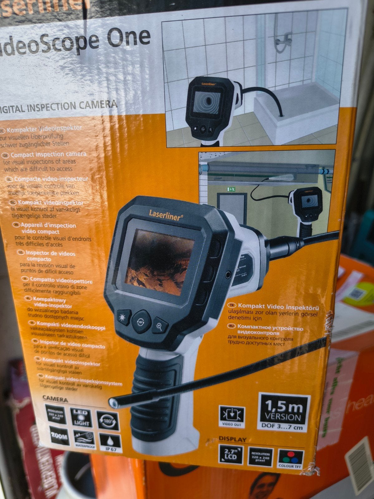 Laserliner VideoScope One Digitale Inspectiecamera, Ophalen of Verzenden, Nieuw