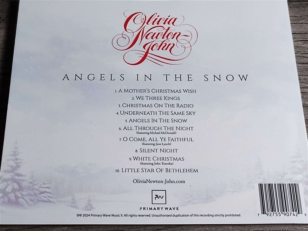 Olivia Newton-John ‎– Angels In The Snow, Ophalen of Verzenden, Zo goed als nieuw