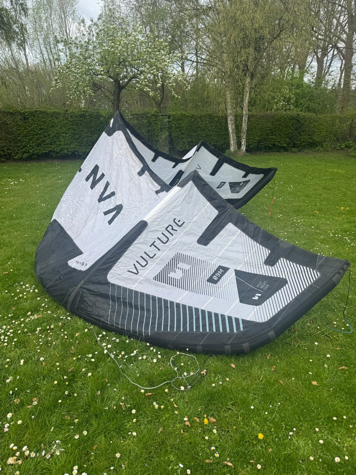 Vantage Vulture Gen 3 Kites - 9m & 7m voor Big Air & Freerid, Watersport en Boten, Kitesurfen, Gebruikt, 9 m², Geen board, Ophalen of Verzenden