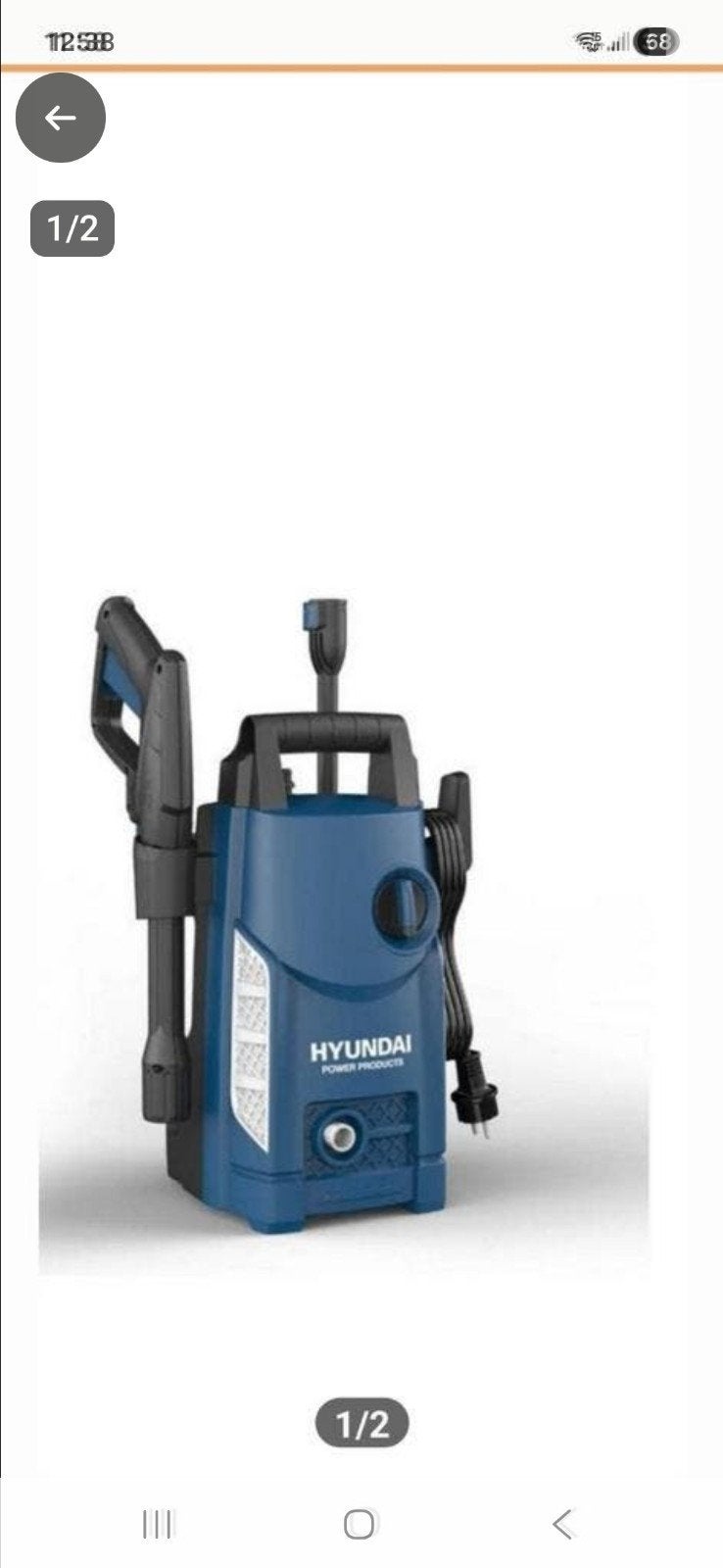 Te koop Hyundai hogedrukreiniger (  nieuw), Tuin en Terras, Hogedrukreinigers, Ophalen of Verzenden, Nieuw, Elektrisch