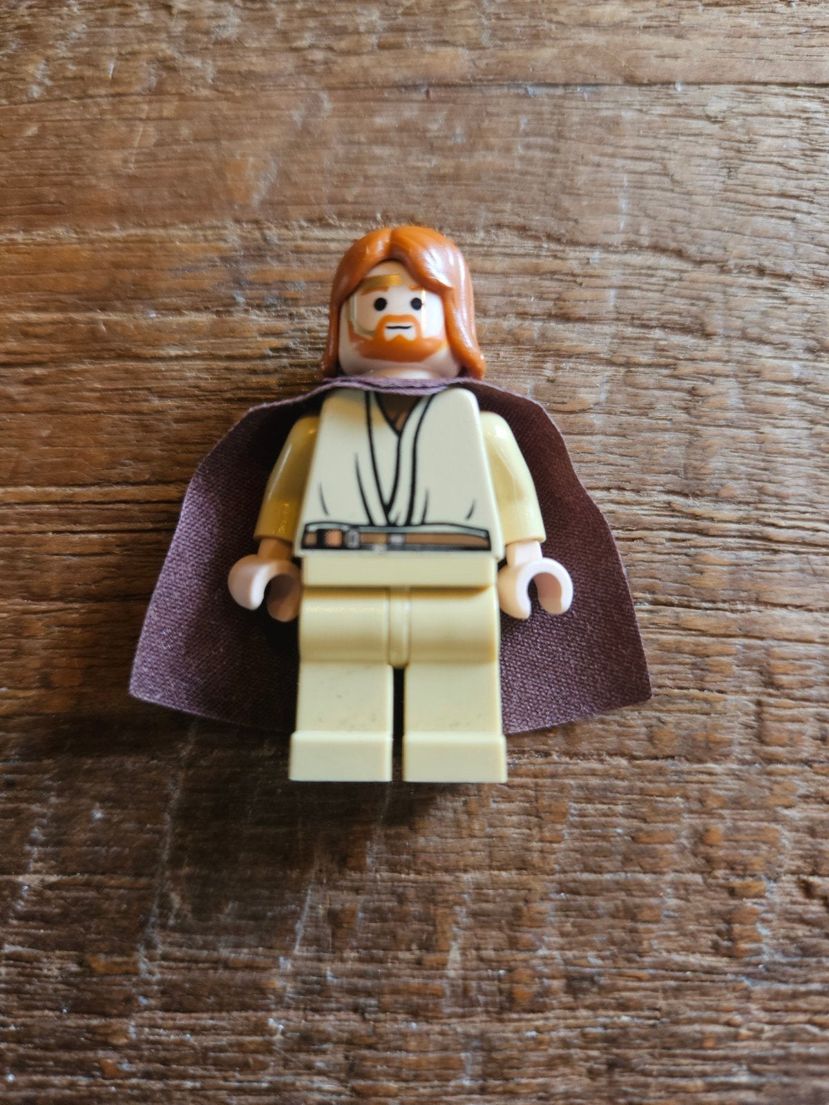 LEGO Star Wars Obi-Wan Kenobi Minifiguur met cape, Star Wars, Verzenden, Lego, Zo goed als nieuw