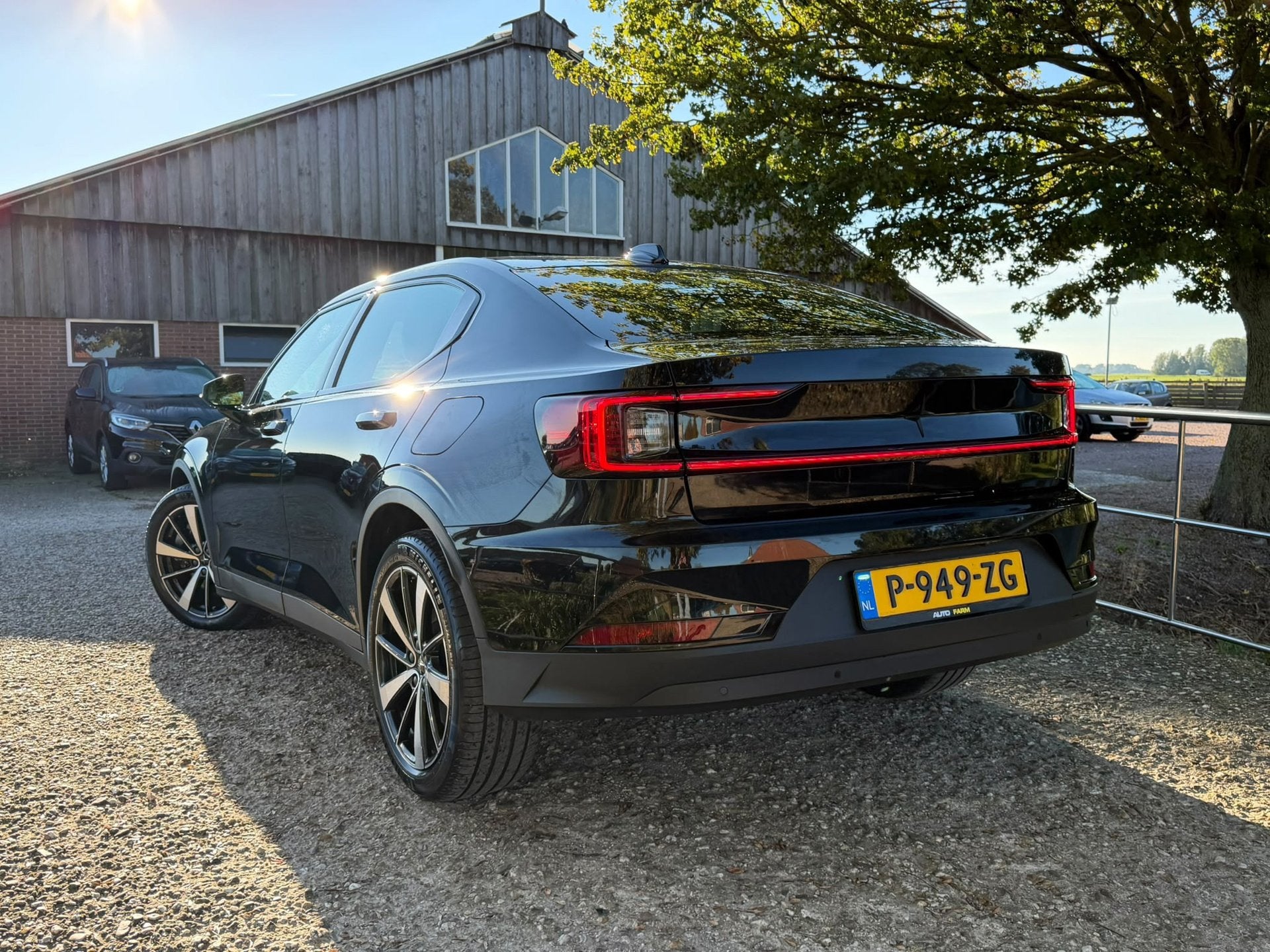 Polestar 2 Standard Range Single Motor 63kWh | 90% Soh + Car, Auto's, Polestar 2, Stof, Gebruikt, Grijs