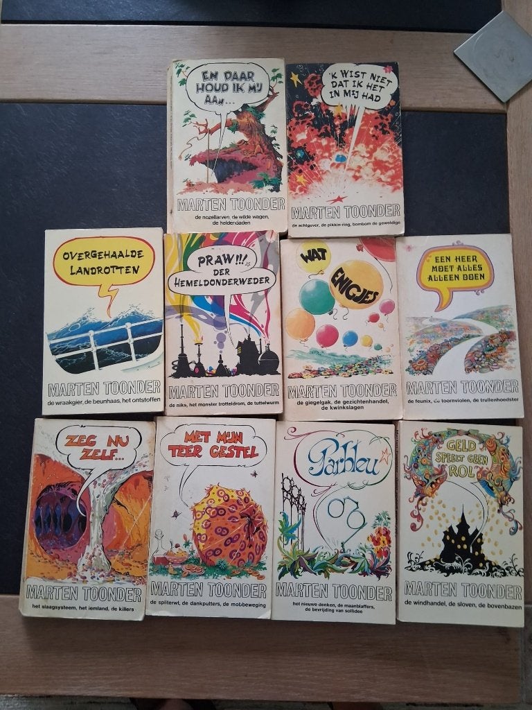 Bommel boeken voor titels zie foto., Boeken, Meerdere stripboeken, Ophalen of Verzenden, Zo goed als nieuw, Marten Toonder