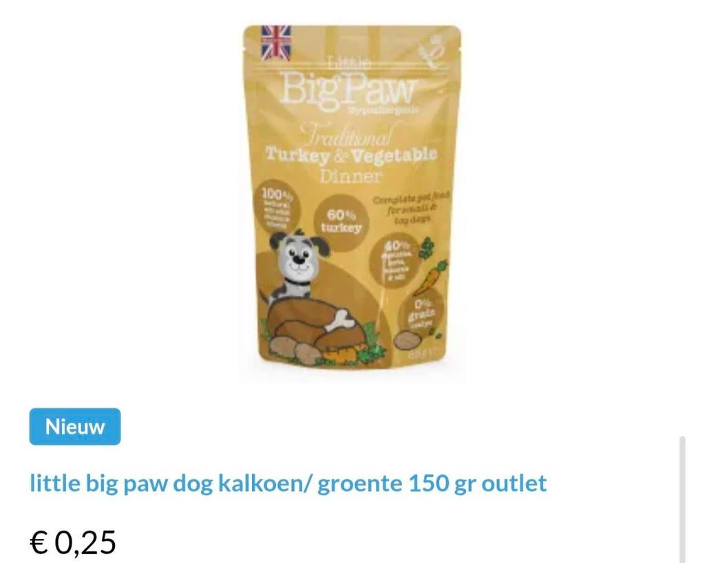 Natvoer hond, Dieren en Toebehoren, Dierenvoeding, Ophalen of Verzenden, Hond