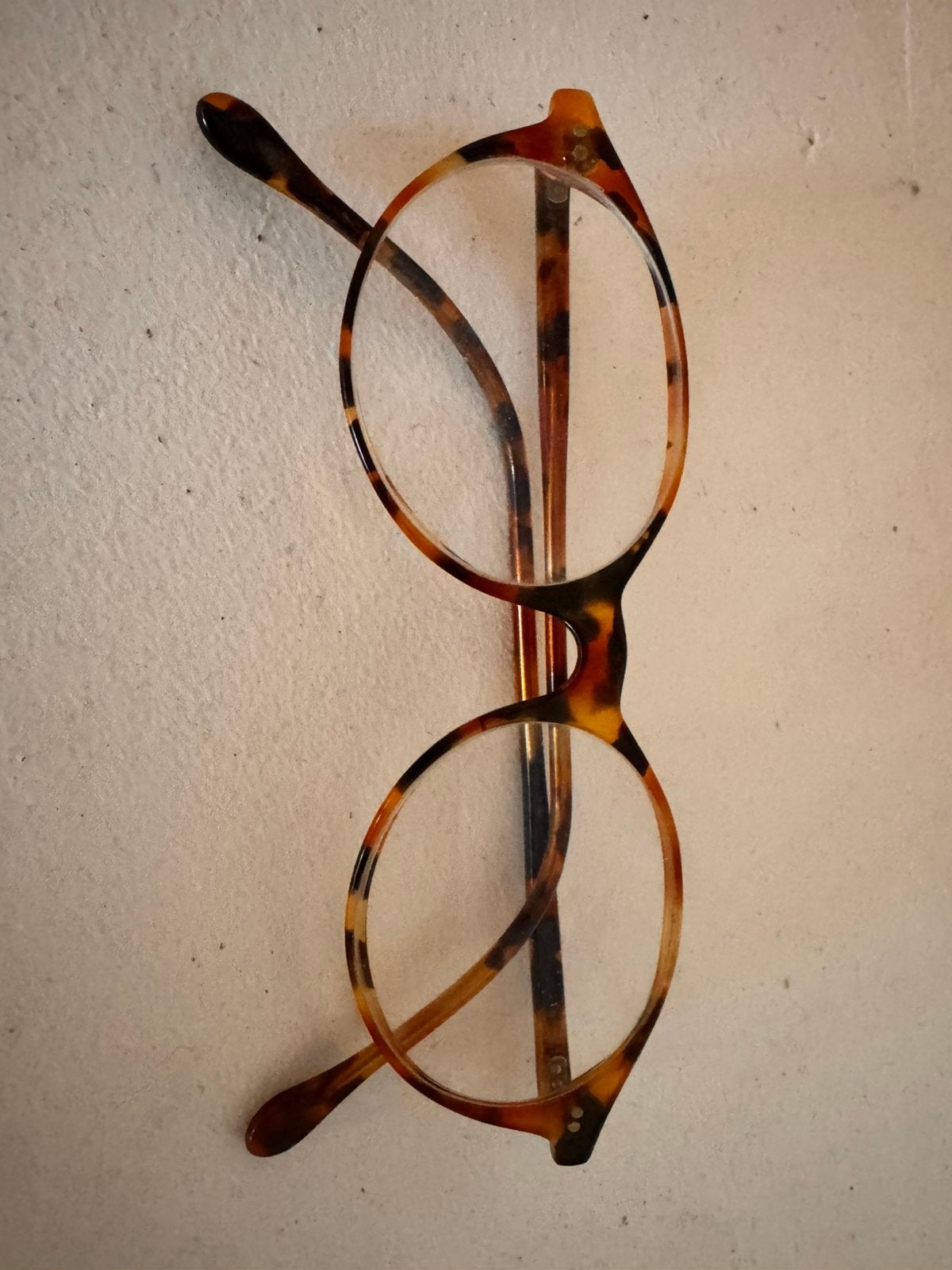 Calvin Klein bril vintage jaren 90, Overige merken, Gebruikt, Bruin, Ophalen of Verzenden