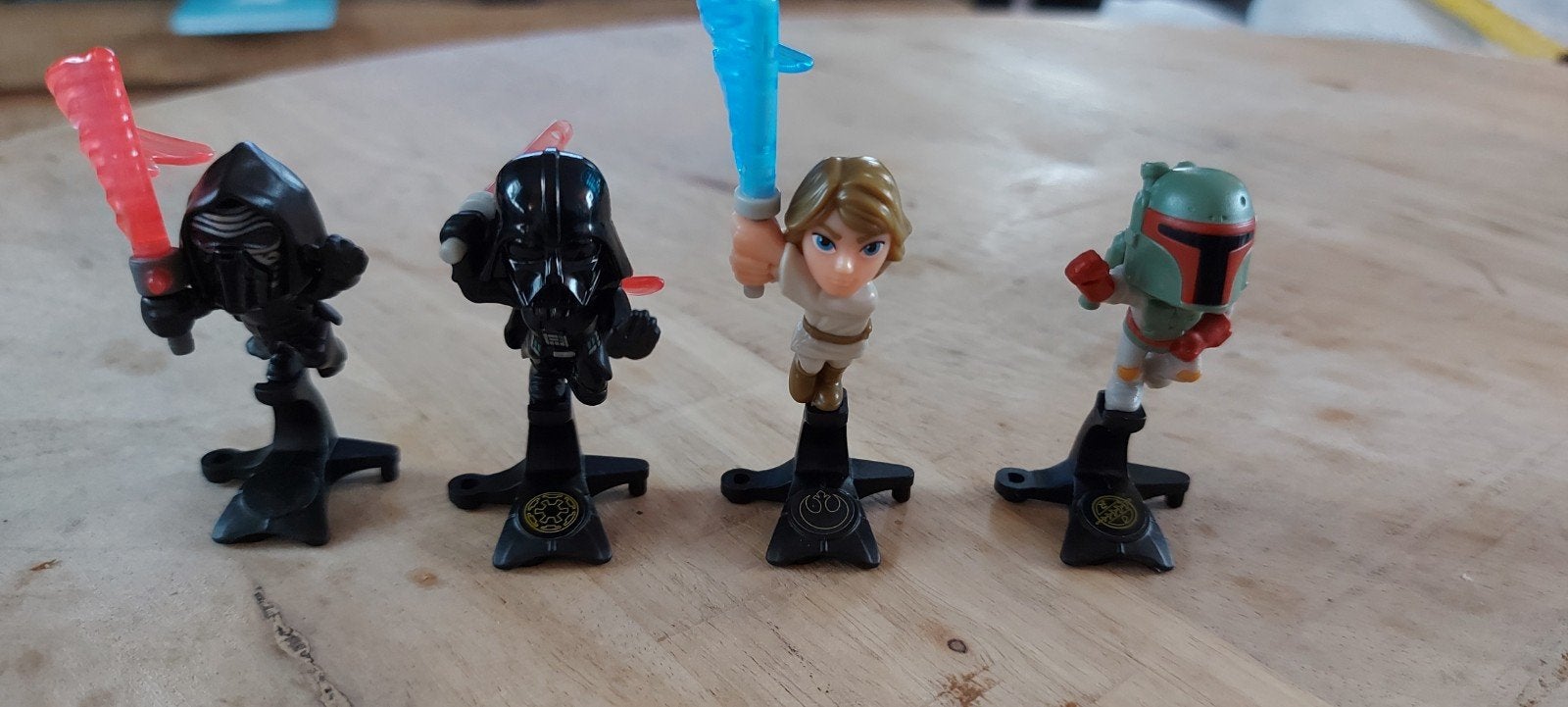 Kindersurprise Verrassingsei Star Wars figuren, Verzamelen, Ophalen of Verzenden, Zo goed als nieuw, Hardplasticfiguren