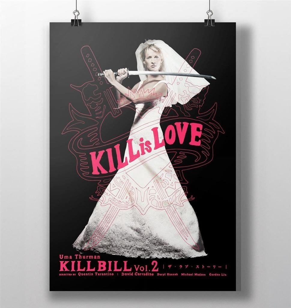 KILL BILL VOL 2 Jap. Film Poster, Verzenden, Nieuw, A1 t/m A3, Film en Tv