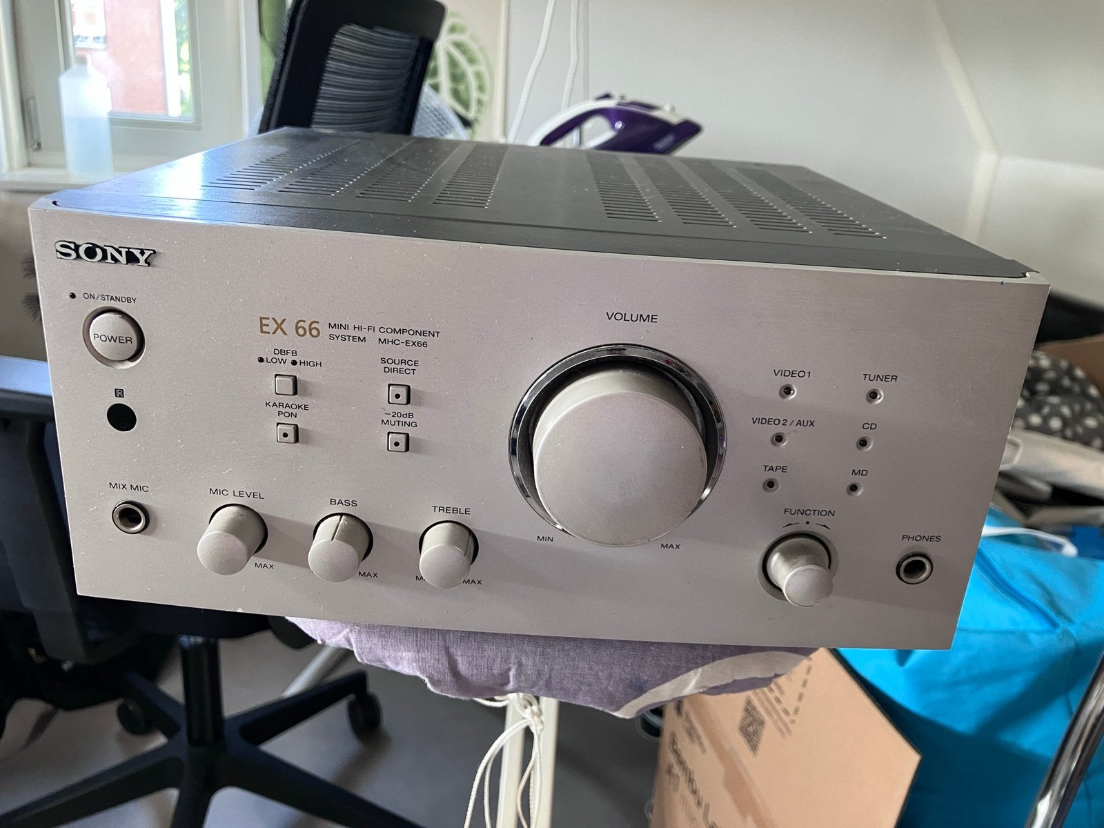 Sony TA-EX66 Versterker met Speakers - Goede Staat, Audio, Tv en Foto, Versterkers en Receivers, Gebruikt, Stereo, Sony, Ophalen