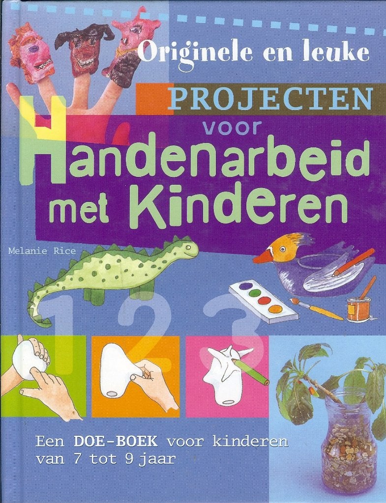 Melanie Rice - Handenarbeid met Kinderen, Boeken, Ophalen of Verzenden, Zo goed als nieuw, Scrapbooking en Knutselen, Melanie Rice