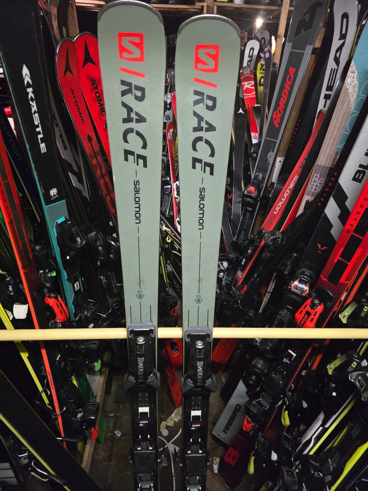 salomon s race 68 gevorderd skis 160cm, 160 tot 180 cm, Zo goed als nieuw, Carve, Skiën