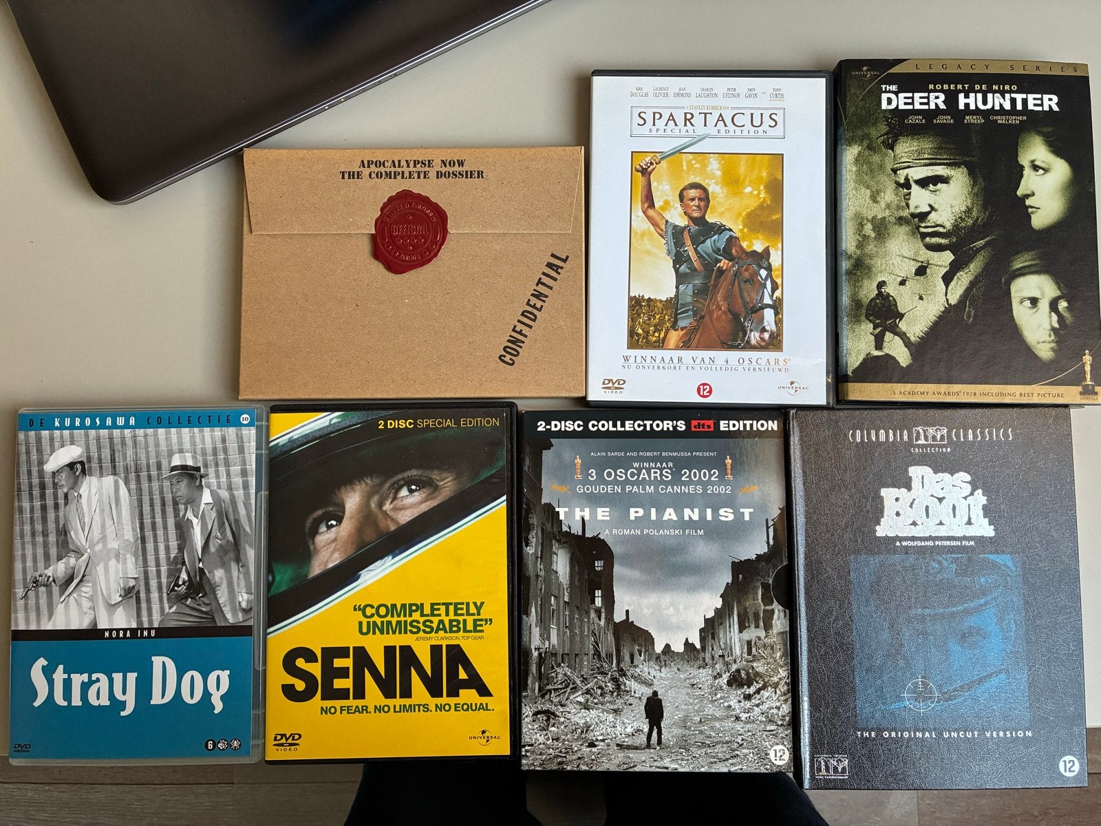 DVD Collectie: Klassieke Films (8 stuks), Vanaf 12 jaar, Ophalen, Gebruikt