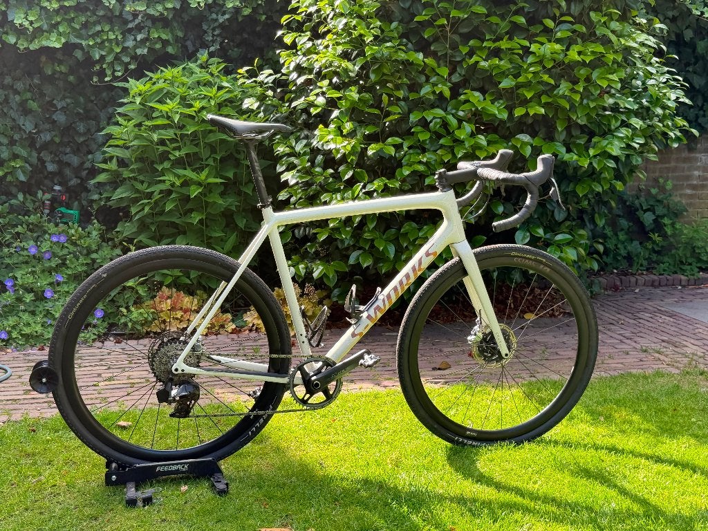 S-Works Crux 58 - SRAM Red AXS - DT Swiss Carbon Wielen, 28 inch, Carbon, Heren, Zo goed als nieuw