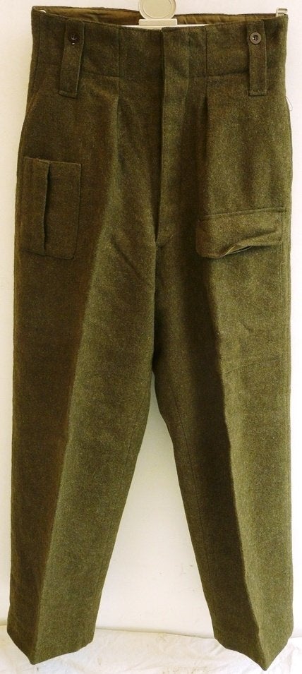 Broek, Gevechts, Uniform VT, M37, MvO, maat 47, KL, 1958.(1), Ophalen of Verzenden, Landmacht, Nederland, Kleding of Schoenen