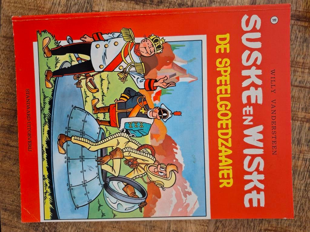 Suske en Wiske - De Speelgoedzaaier, Eén stripboek, Ophalen of Verzenden, Gelezen, Willy Vandersteen