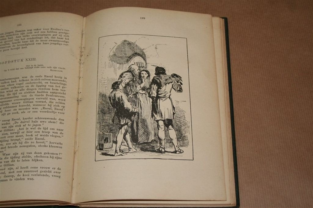Walter Scott. De verloofde. 1894., Antiek en Kunst, Antiek | Boeken en Bijbels, Ophalen of Verzenden