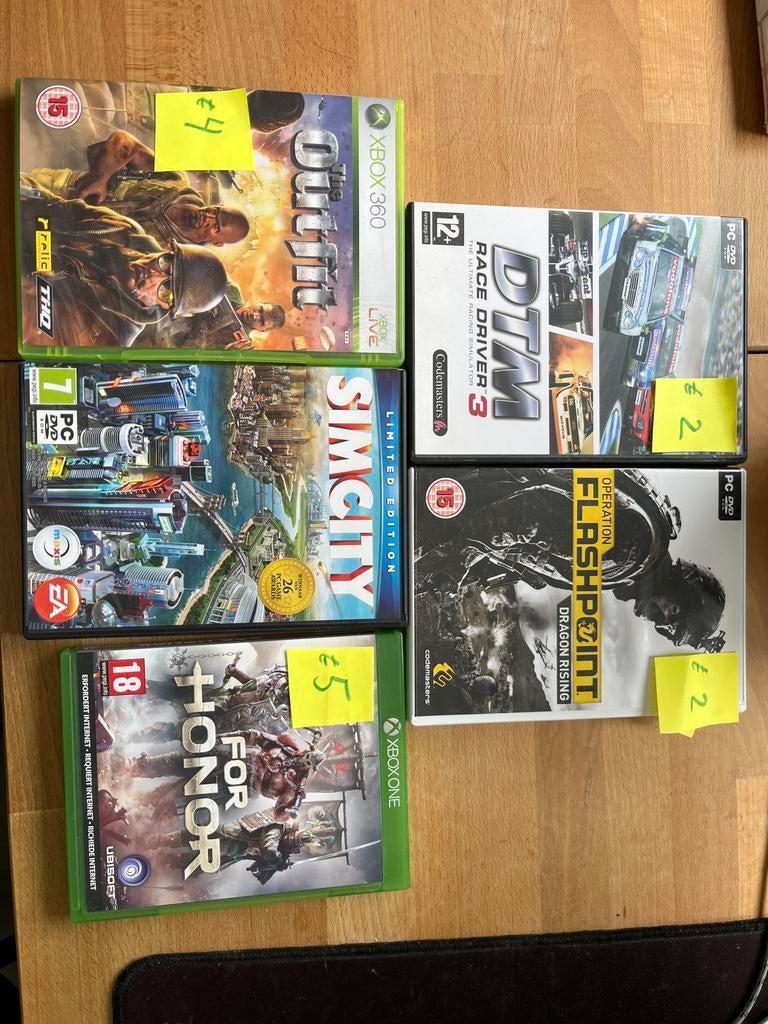 Diverse Xbox 360, Xbox One en PC Games - Voordelig!, Spelcomputers en Games, Games | Pc, Gebruikt, Vanaf 18 jaar, Overige genres