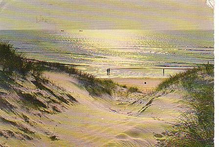 Ansichtkaart	Duinen & zee, Verzenden, 1960 tot 1980, Gelopen, Noord-Holland