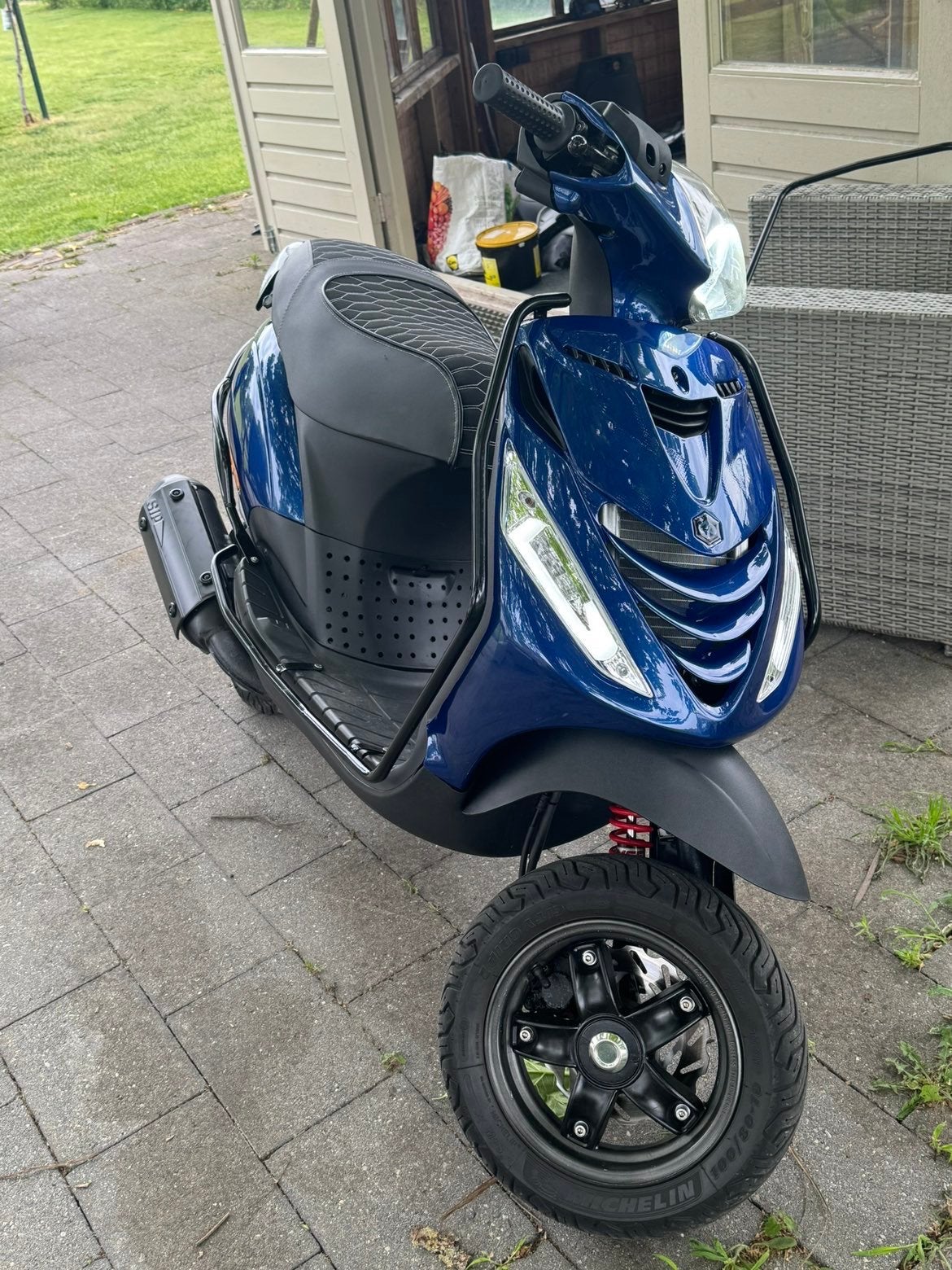 Piaggio zip kappenset custom, Ophalen of Verzenden