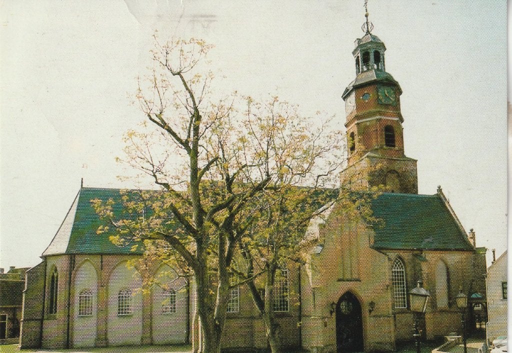 Buren St. Lambertuskerk 1989, Verzamelen, Ansichtkaarten | Nederland, Ophalen of Verzenden, 1980 tot heden, Gelopen, Gelderland