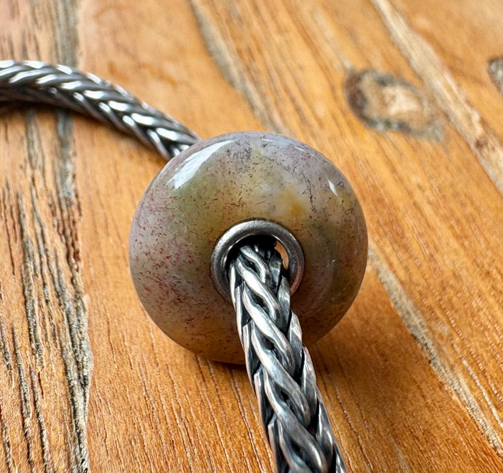 Trollbeads Fantasie Jaspis NIEUW, Ophalen of Verzenden, Nieuw, Zilver, Trollbeads