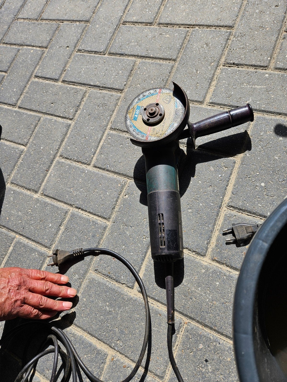 slijptol Makita, Doe-het-zelf en Verbouw, Gereedschap | Slijpmachines, Ophalen, Gebruikt, 700 tot 1000 watt