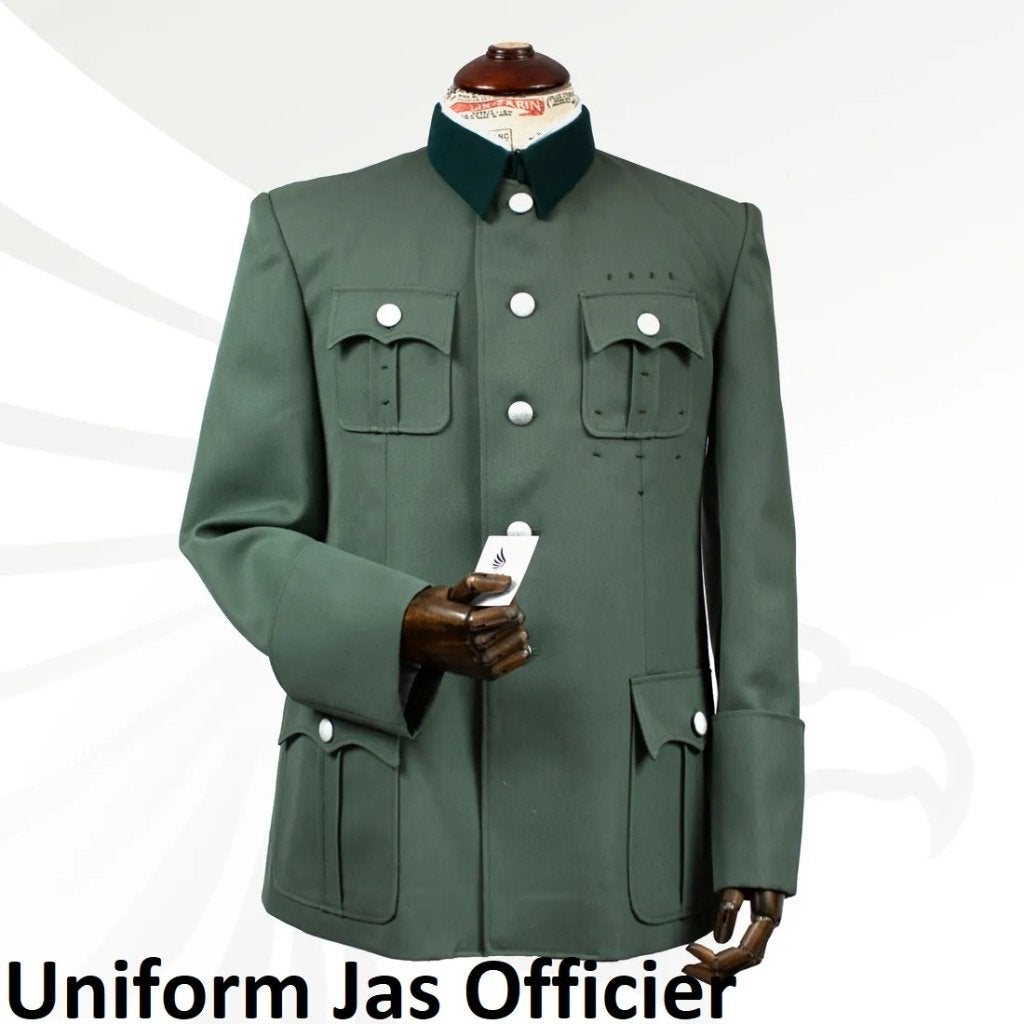 Uniform,Jas,Duitsland,WWII,Officier,Wehrmacht, Verzamelen, Verzenden, Landmacht, Duitsland, Kleding of Schoenen
