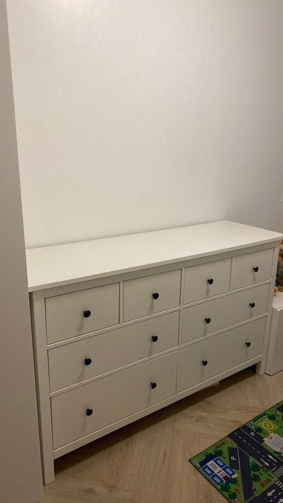 IKEA Hemnes ladekast wit, Ophalen, Gebruikt, 150 tot 200 cm, Met lade(s)