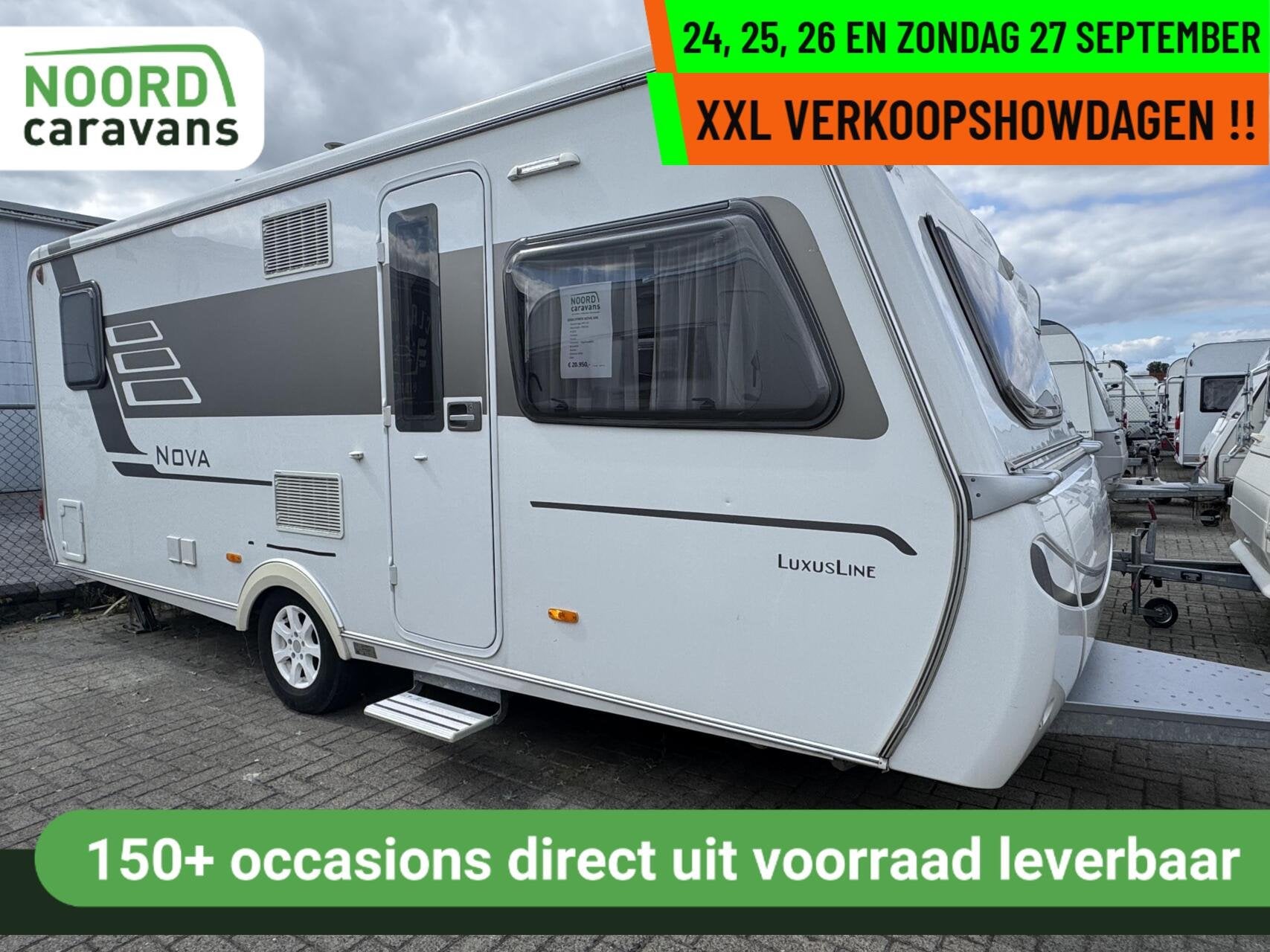 Eriba - XXL VERKOOPSHOW 24,25,26 & 27 SEPT. 10-17 UUR