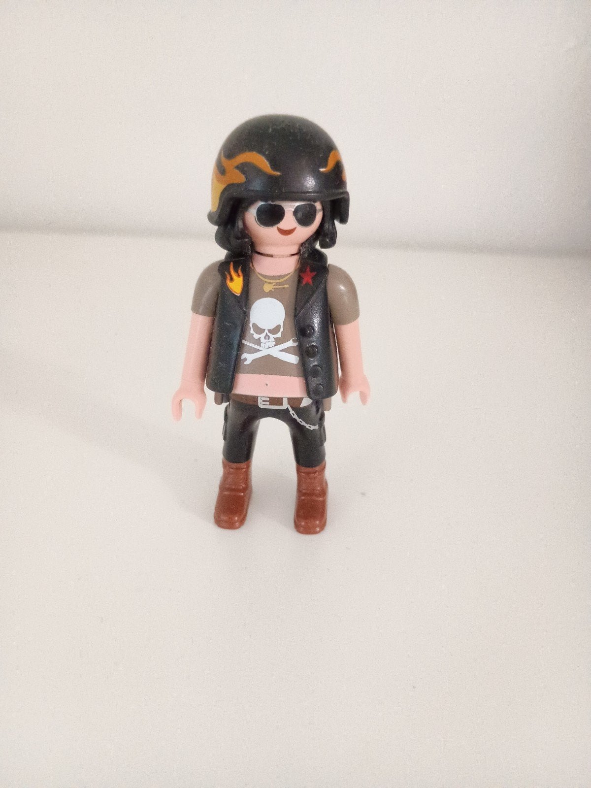 Playmobil Rocker met Motorhelm en Zonnebril, Ophalen of Verzenden, Zo goed als nieuw, Jongen of Meisje