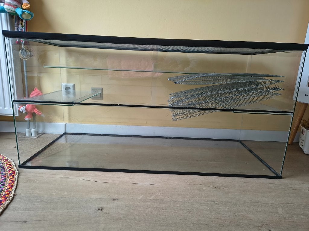 terrarium, Ophalen, 60 tot 90 cm, Hok, 110 cm of meer