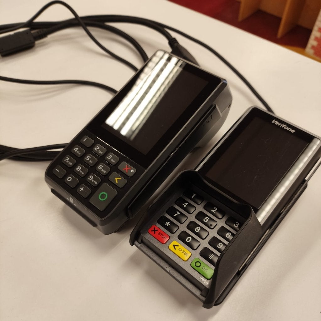 Professionele Pinautomaat: PAX A80 + A35 Klantenscherm (CCV), Ophalen of Verzenden, Zo goed als nieuw