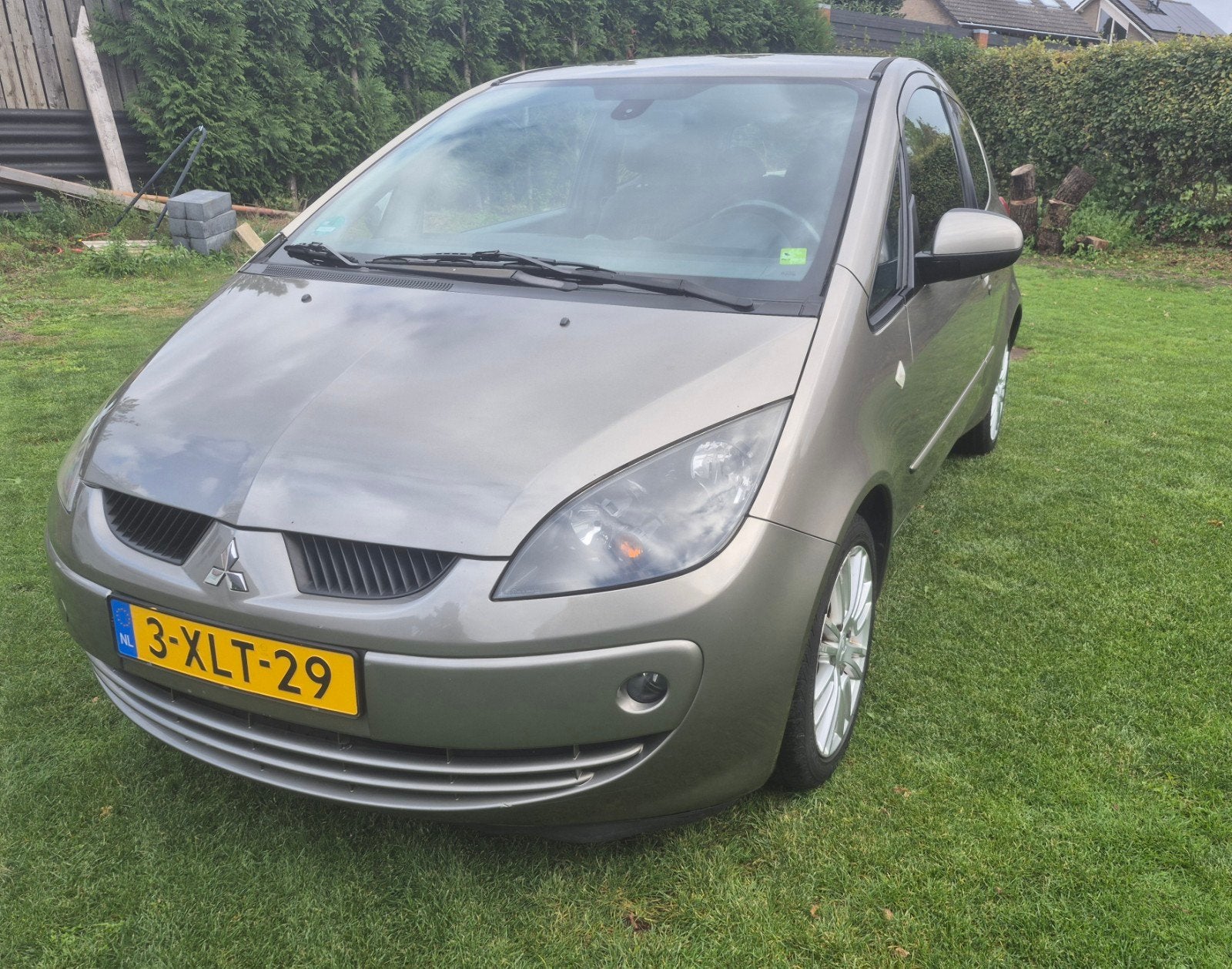 Mitsubishi Colt 1.3 Mivec CZ3 2008 Grijs apk november 2027, Auto's, Voorwielaandrijving, Stof, Colt, Handgeschakeld