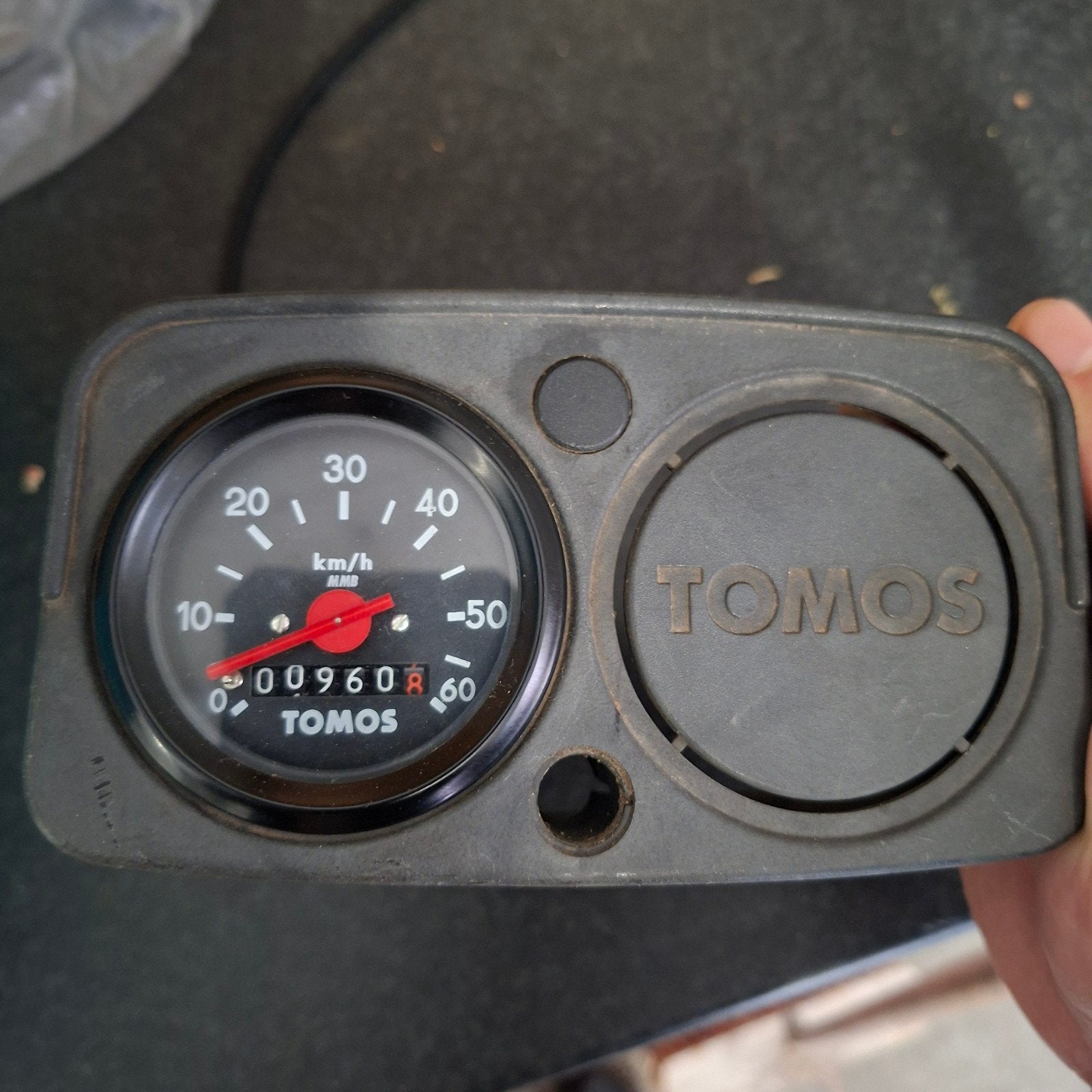 tomos teller compleet met kapje en aandrijfkabel., Ophalen, Zo goed als nieuw