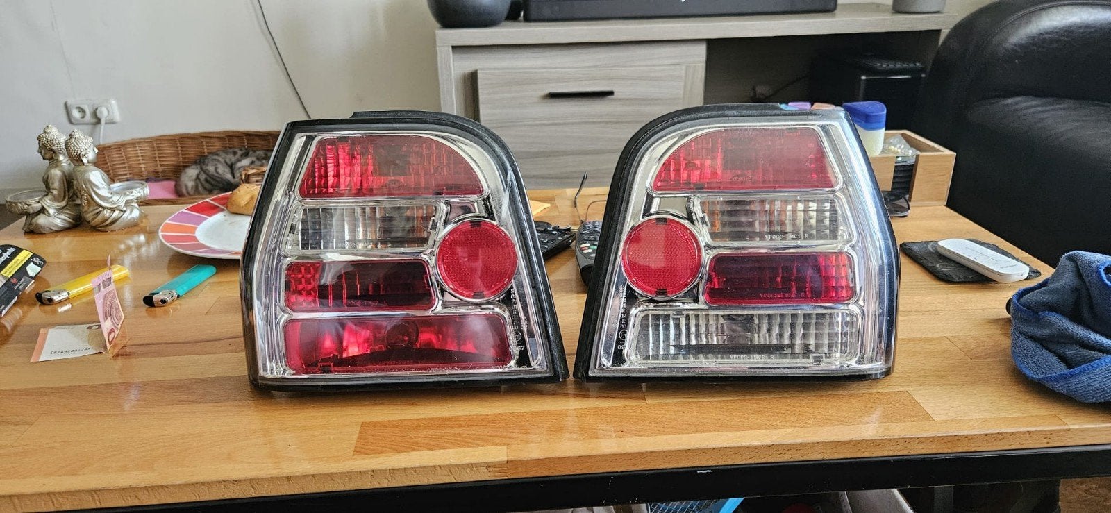 Lexus look achterlichten polo 86c 2F, Auto-onderdelen, Ophalen of Verzenden, Nieuw, Lexus
