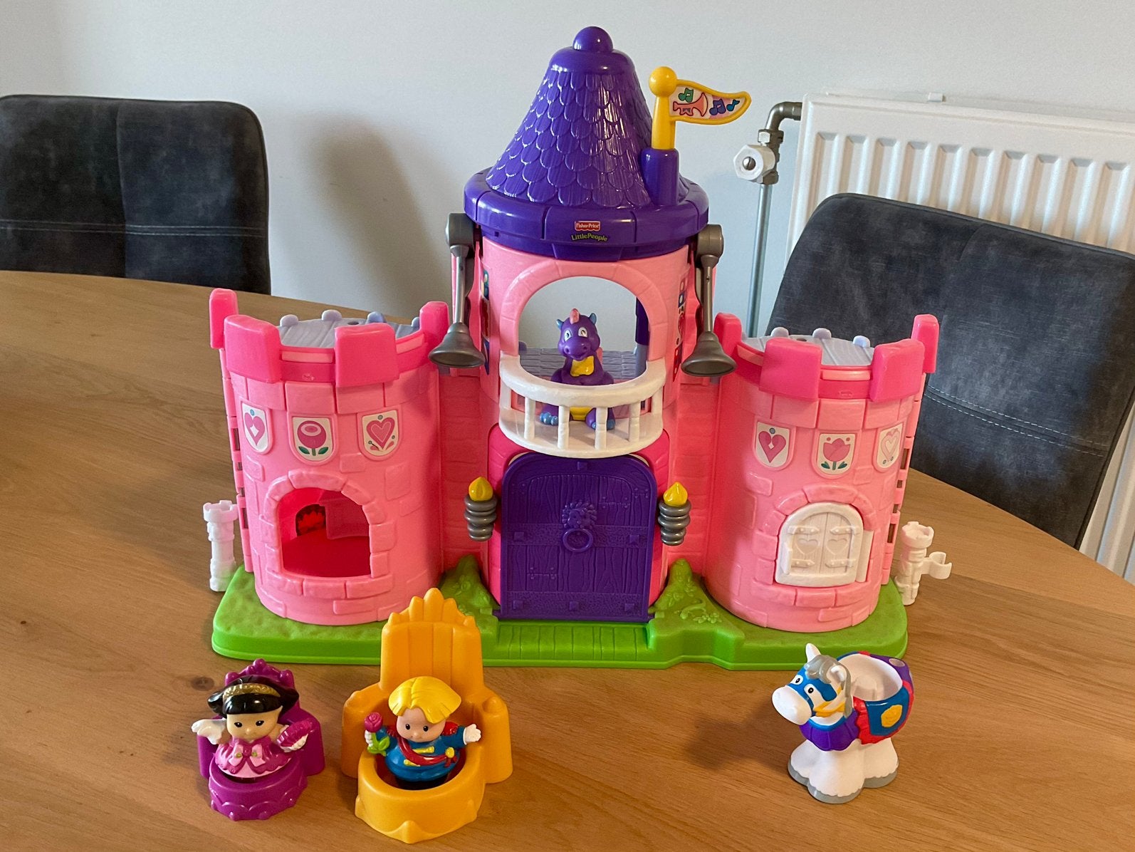 Little People : Kasteel - leuk set met geluid, Kinderen en Baby's, Speelgoed | Fisher-Price, Ophalen, Gebruikt, Speelset, Met geluid