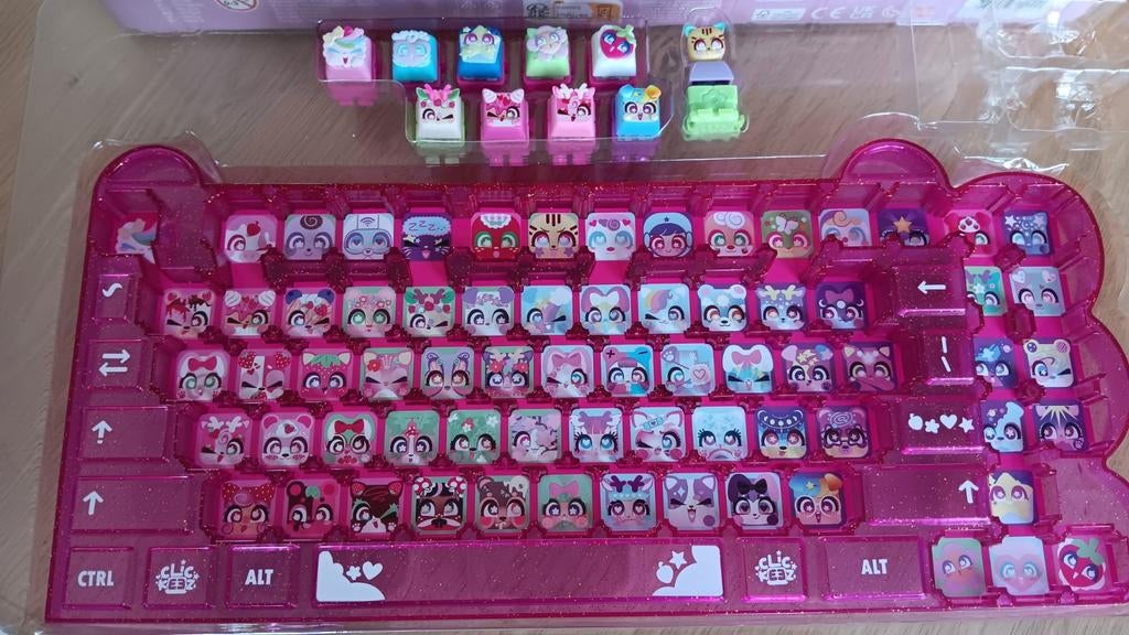 CLICKEEZ keyboard nieuw, incl 10 clickeez, Ophalen of Verzenden, Nieuw