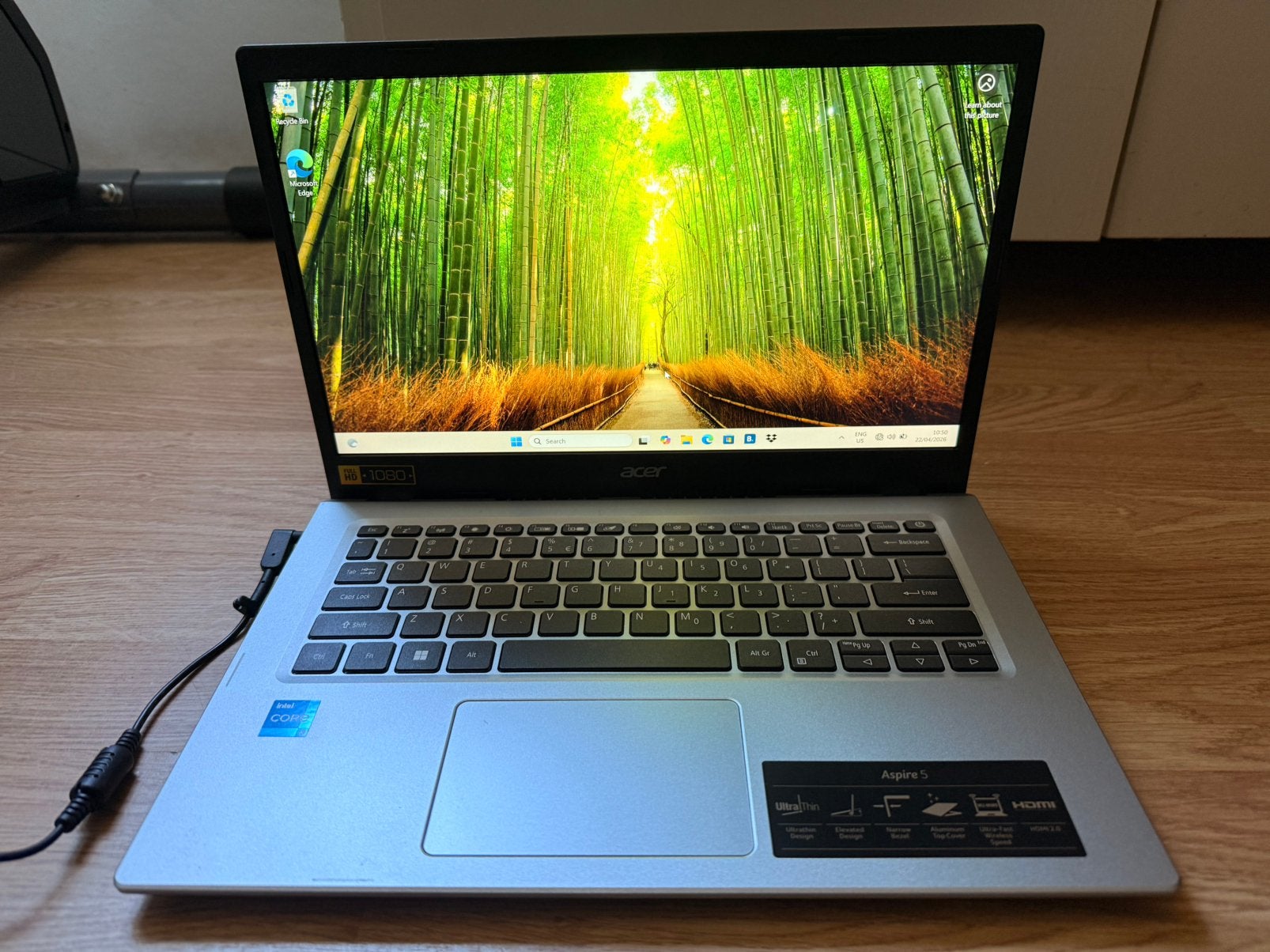 Acer laptop, Ophalen, 2 tot 3 Ghz, 14 inch, Zo goed als nieuw