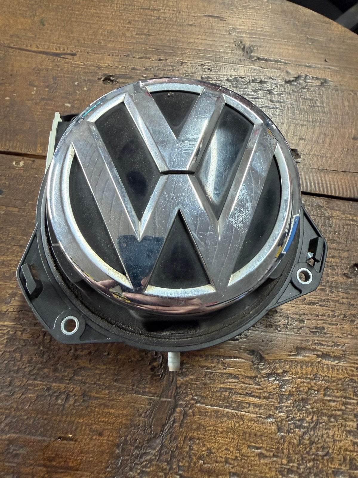 VW Volkswagen Achterklep Embleem Camera vw polo5G0827469, Ophalen of Verzenden, Gebruikt, Volkswagen