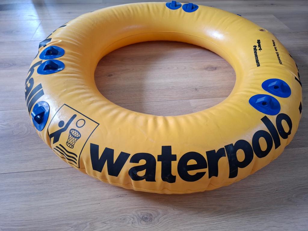 Opblaasbaar Waterpolo Doelring met Ballen, Ophalen of Verzenden, Gebruikt, Waterpolo-accessoire